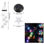 Solar Wind Chime Lights