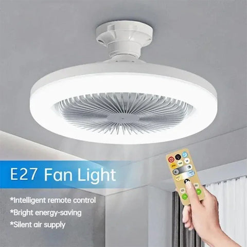 Smart Ceiling Fan with Light & Remote
